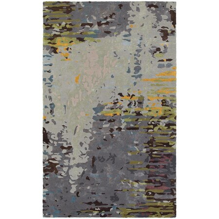 Oriental Weavers Area Rugs, Galaxy 21907 8X10 Rectangle - Multi/ Grey-Wool And Viscose G21907244305ST
